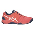 Asics Tennisschuhe Gel Resolution 7 Clay/Tennisschuhe papayarot Mädchen